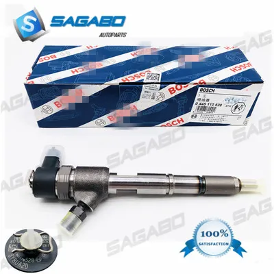 4 PCS genuine and brand new common rail injector 0445110528