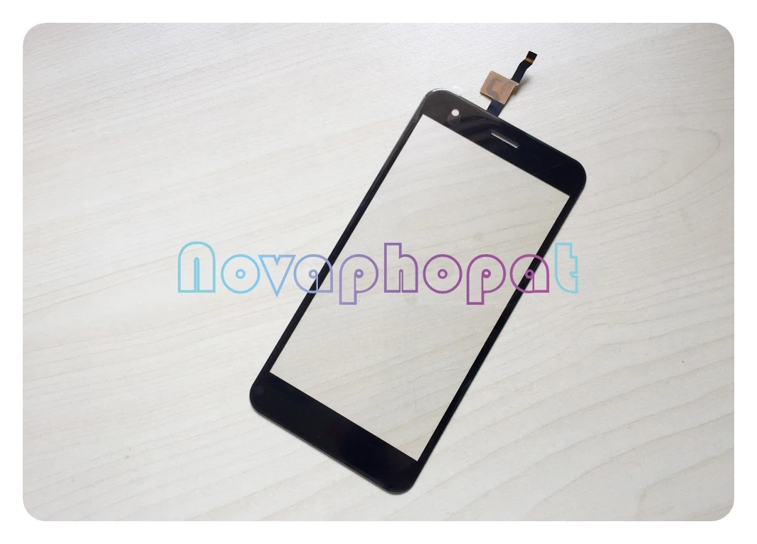 Novaphopat черный/белый сенсорный экран для Fly power Plus XXL FS530 FS 530 сенсорный экран дигитайзер сенсор стеклянная панель Замена