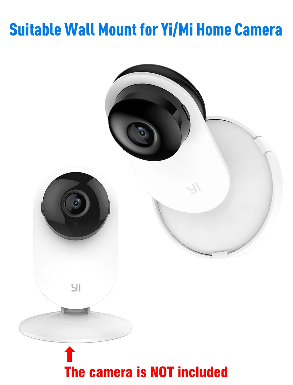 Для Yi Home camera Mi Home камера безопасности настенное крепление, поворотный кронштейн для камеры на 360 Градусов Подставка для Mi/Yi Home