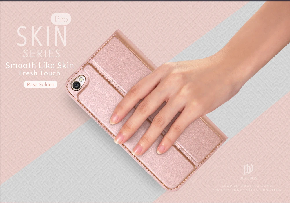 Чехол-книжка DUX DUCIS для Xiaomi Redmi Note 5A роскошный чехол из искусственной кожи со