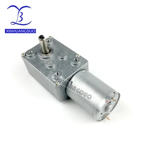 370 DC 12V Gear Motor of Miniature 2 RPM Low-speed Reduction Motor Metal GearBox Gearwheel Model 6mm Shaft Diameter
