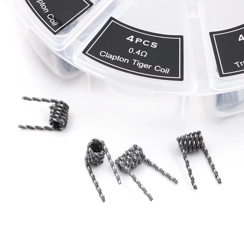 Оригинальный THC prebuilt coil 8 в 1 катушка набор ThunderHead Creations Octopak коллекция Плавленая