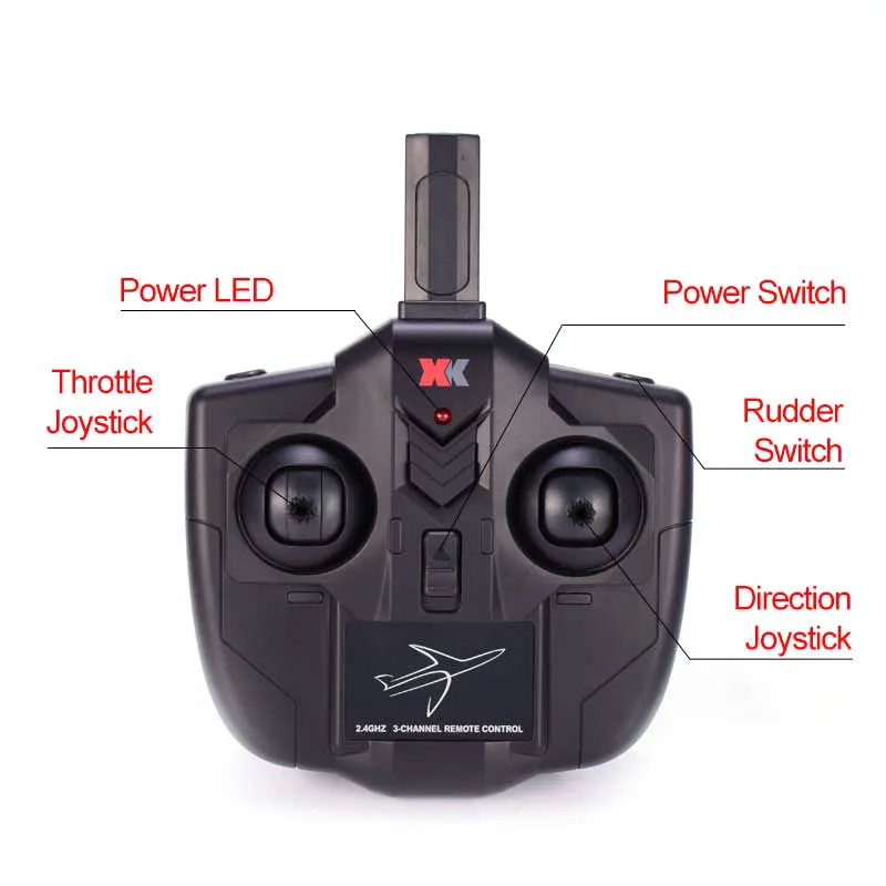 Wltoys XK A110 2 4 GHz 3CH гироскоп 530 мм размах крыльев EPP RC гоночный самолет планеры