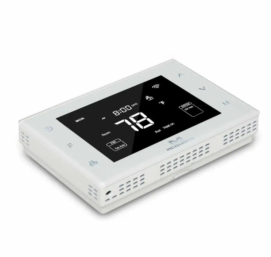Термостат теплового насоса MCOHOME MH6-HP программируемый термостат с поддержкой Z-Wave