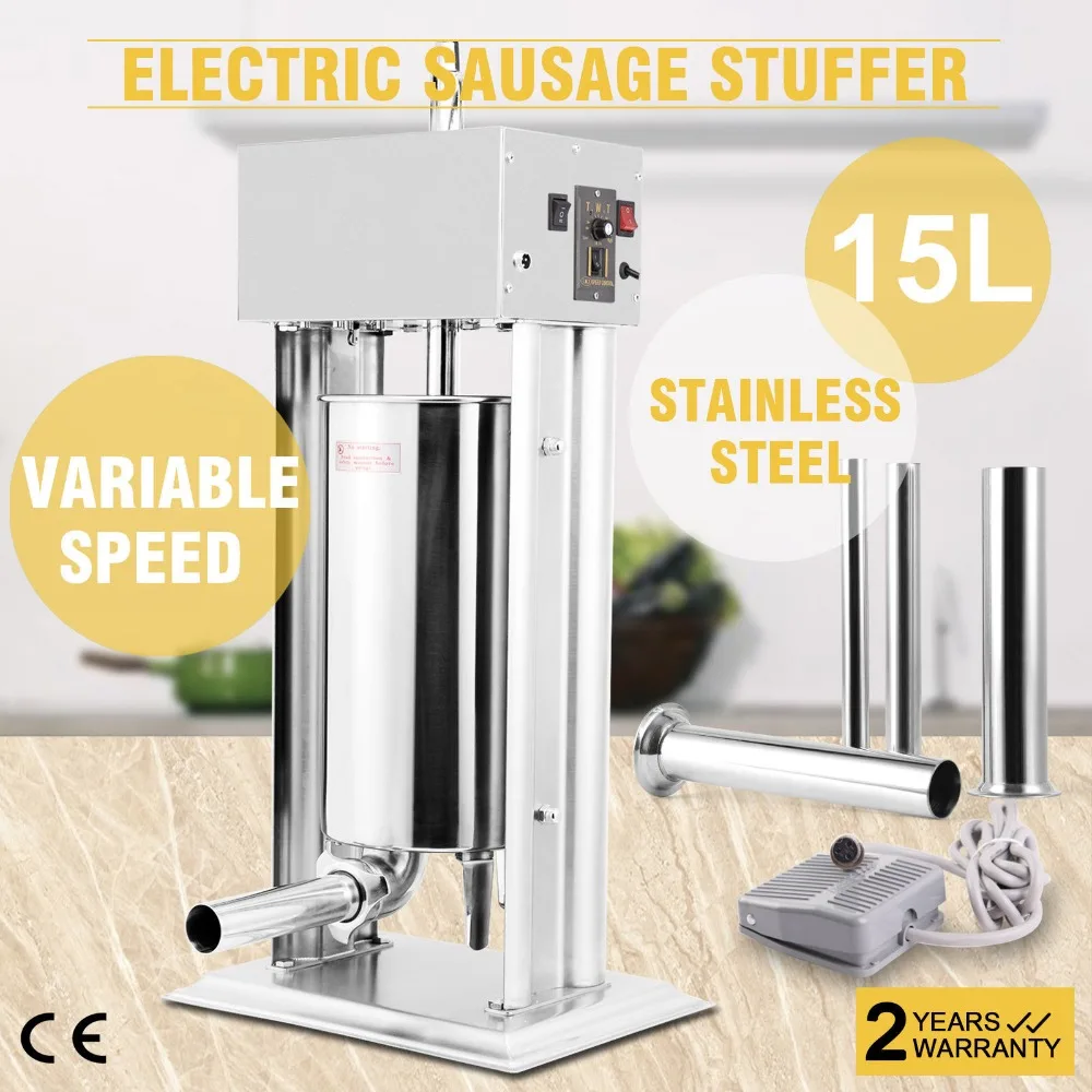 VEVOR колбасный шприц наполнитель мясо экструдер нержавеющая сталь Banger