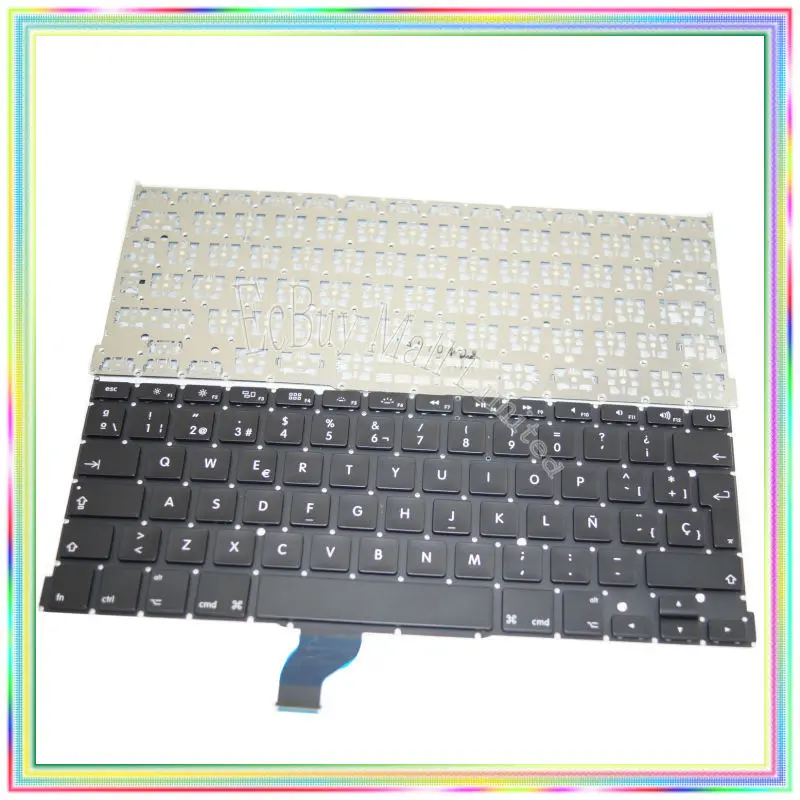 

Brand new Spanish SP Keyboard without Backlight for Macbook Retina 13.3" A1502 2013 2014 2015Years