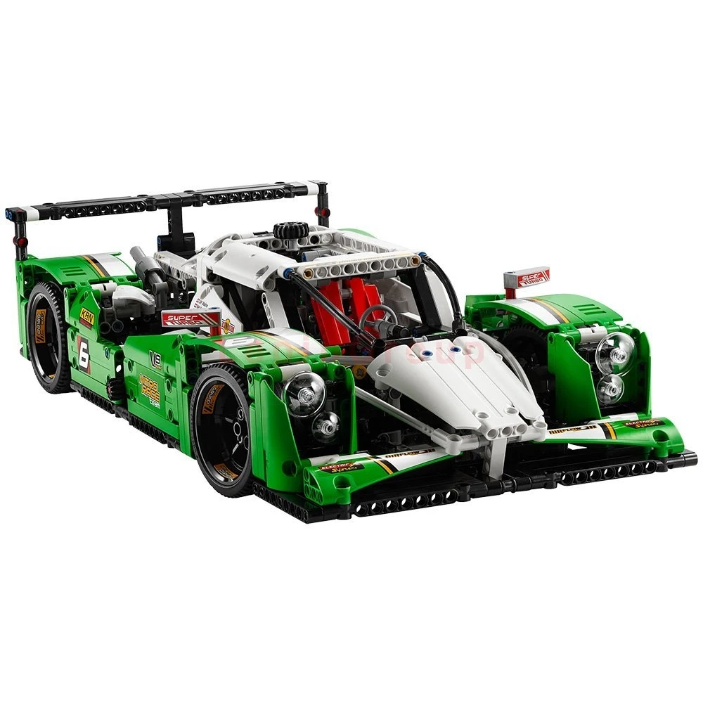 LP 20003 Technic серии 24 часа гонки автомобиль строительные блоки набор блоков игрушки