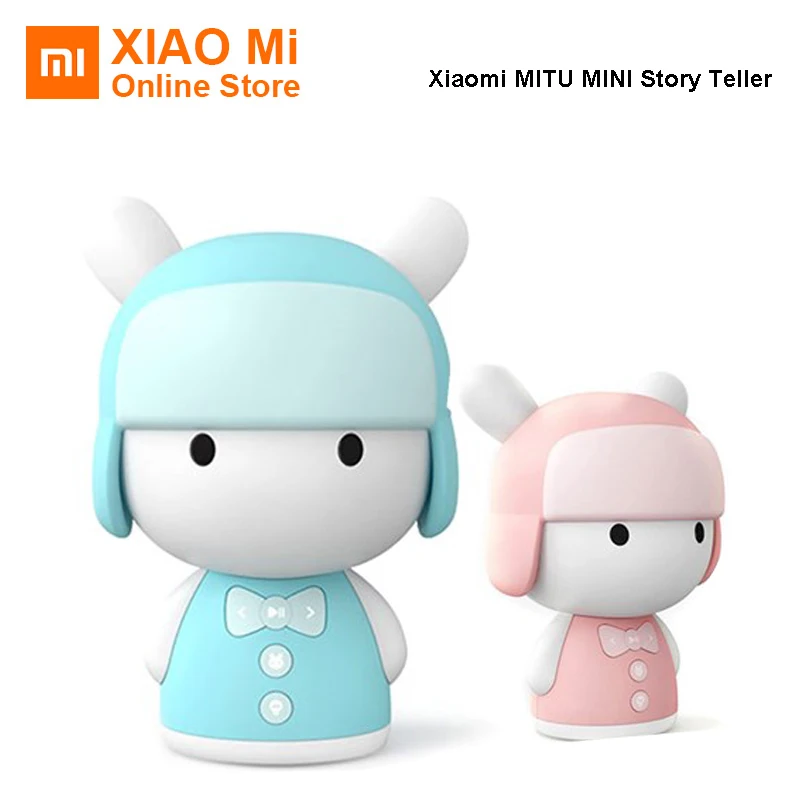 Оригинальный умный Теллер Xiaomi MITU робот игрушка 8 ГБ мини динамик Mi фигурка