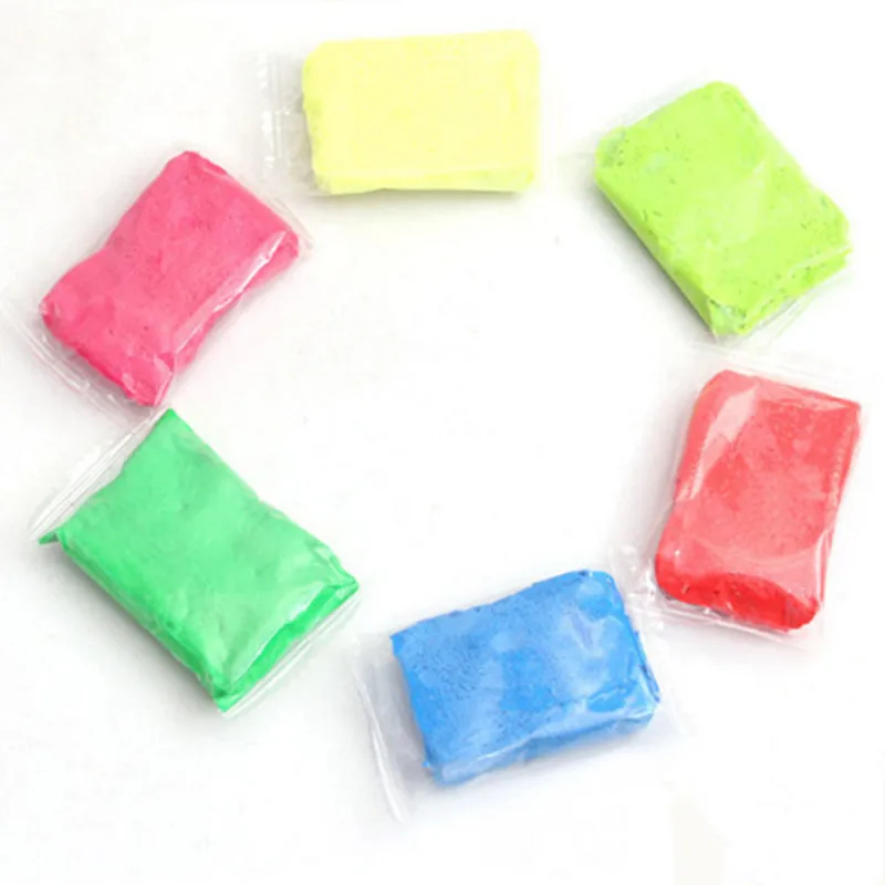Fluffy Foam Slime Putty Stress Relief Magic MultiColor Sludge Cotton Mud Toy slime toys antistress Kids Toys for Children | Игрушки и