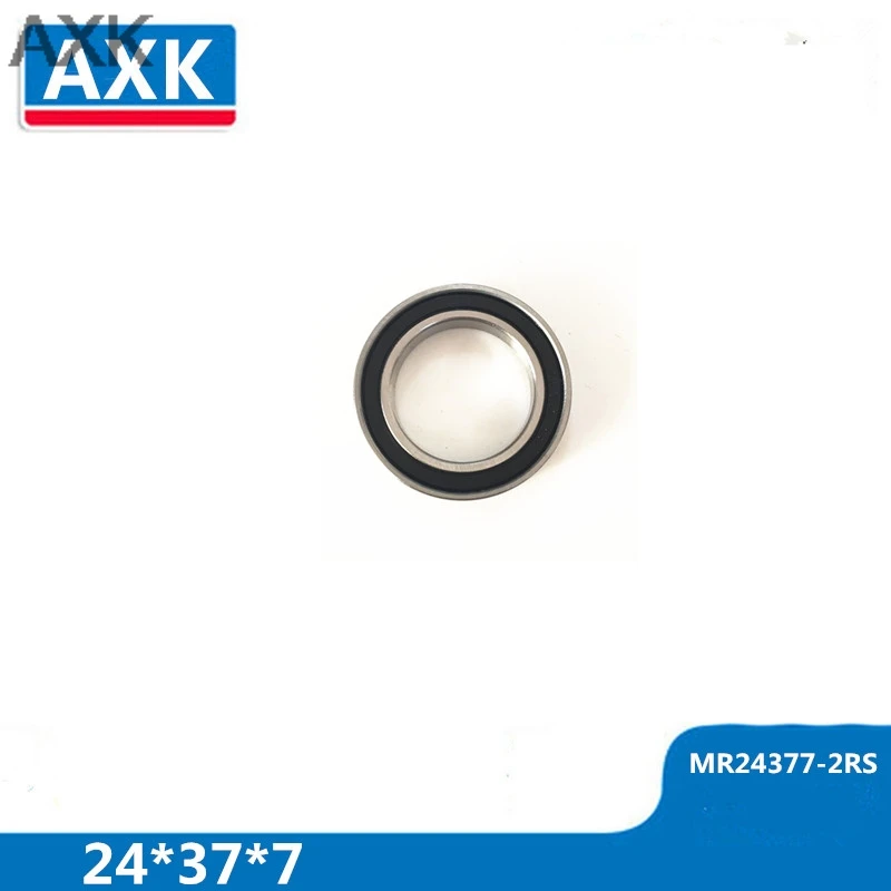 AXK 100 шт. MR2437 2RS 24377 MR2437LLB MR243707 24x37x7 мм подшипник для ремонта велосипедного колеса BB90