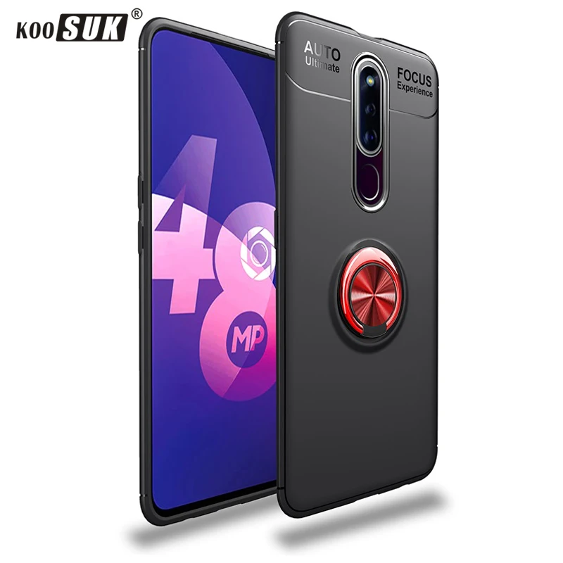 OPPO F11 Pro Автомобильный кронштейн вращающееся кольцо задняя крышка телефона для F 11