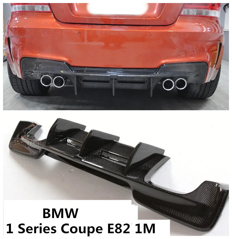 Для BMW 1 Series Coupe E82 1M 2008 2018 задний спойлер из углеродного волокна автомобильный