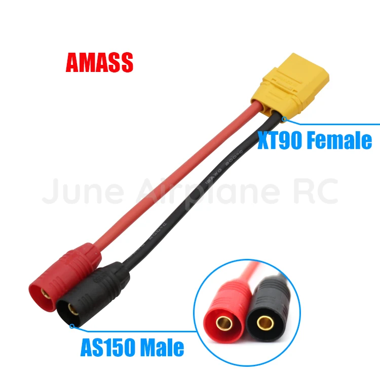 Amass XT90 Turn XT60 AS150 XT150 штекер гнездо Цилиндрический разъем anti spark для RC DIY FPV Quadcopter