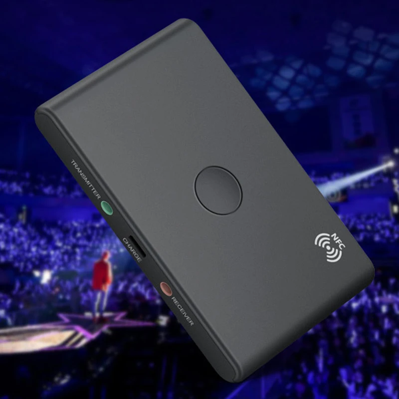 Беспроводной адаптер TX6 2 в 1 Bluetooth 4 ресивер NFC передатчик музыкальный аудио на