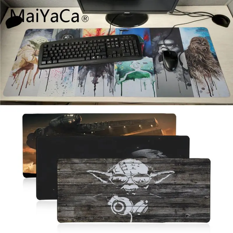 MaiYaCa Новые поступления Звездные войны высокоскоростной новый коврик для мыши
