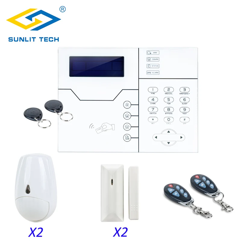 Kit 1 Фокус ST-VGT беспроводной TCP IP GSM сигнализация системы комплект дистанционное управление 433 мГц Главная Smart охранной безопасности Pet иммунн - Цвет: Kit 1