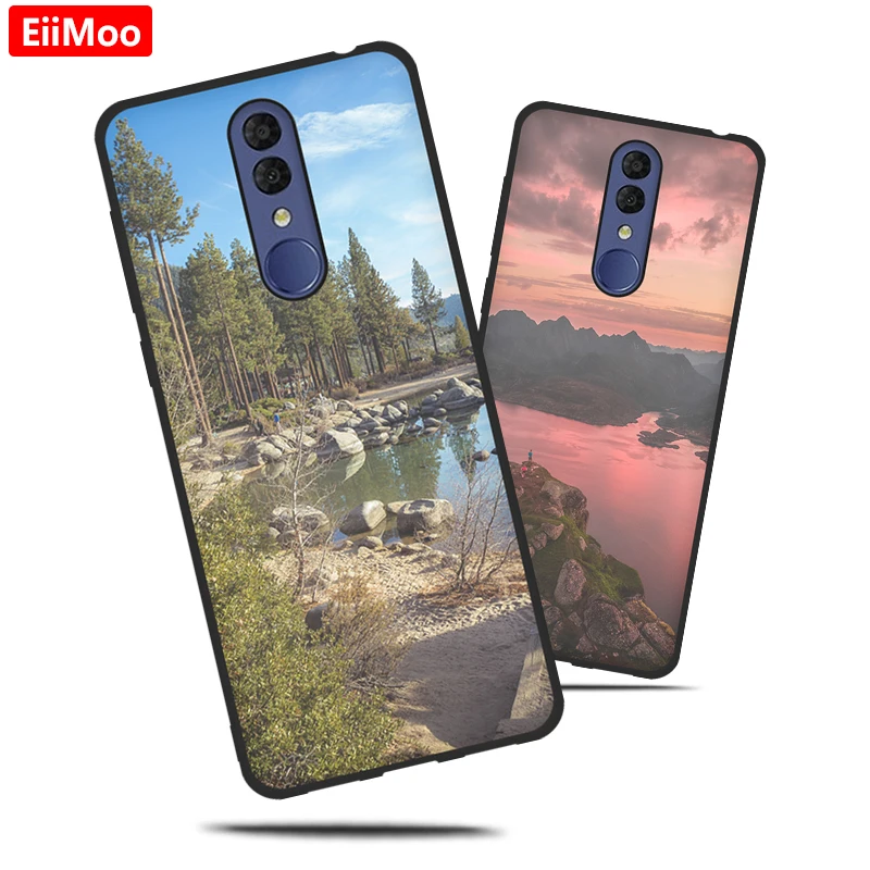 EiiMoo окрашенный чехол s для Alcatel 3 2019 силиконовый 5053 задняя крышка 5053Y 5053D 5053K Fundas Coque |