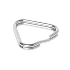 10 шт.компл. металлические треугольные Кольца Сплит-ремешок для цифровой камеры крюк запасные части