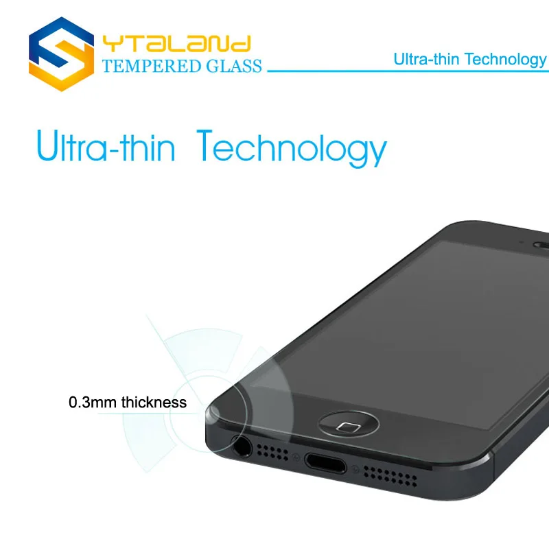 Ytaland 2.5D 0 3 мм толщина 9H + закаленное искусственное стекло для Blackview BV6000 / BV6000S BV5500