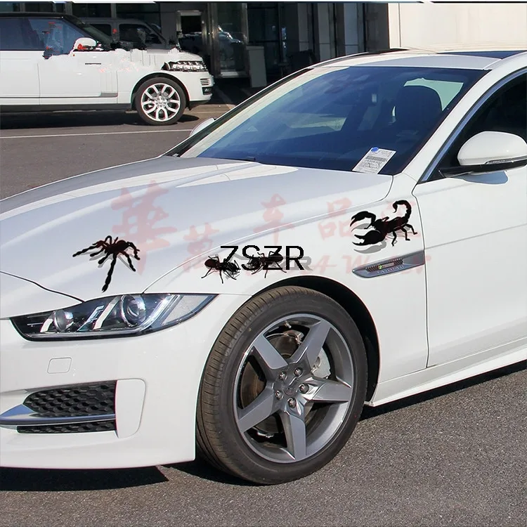 Универсальные Забавные милые Креативные наклейки в виде паука Z2CA306|car sticker|spider