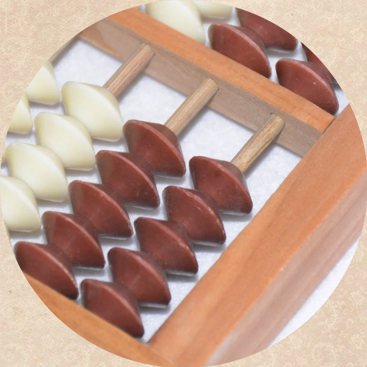 Китайский Abacus 20 колонка 10 бусин искусственная математика обучение для детей