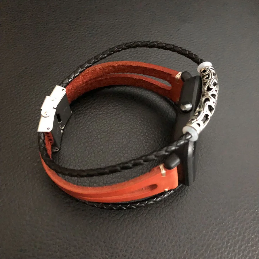 Для Amazfit ремешок Bip из натуральной кожи ремешок для часов Браслет Для Xiaomi Huami Amazfit Bip Bit Lite Youth Watch Band 20 мм аксессуары