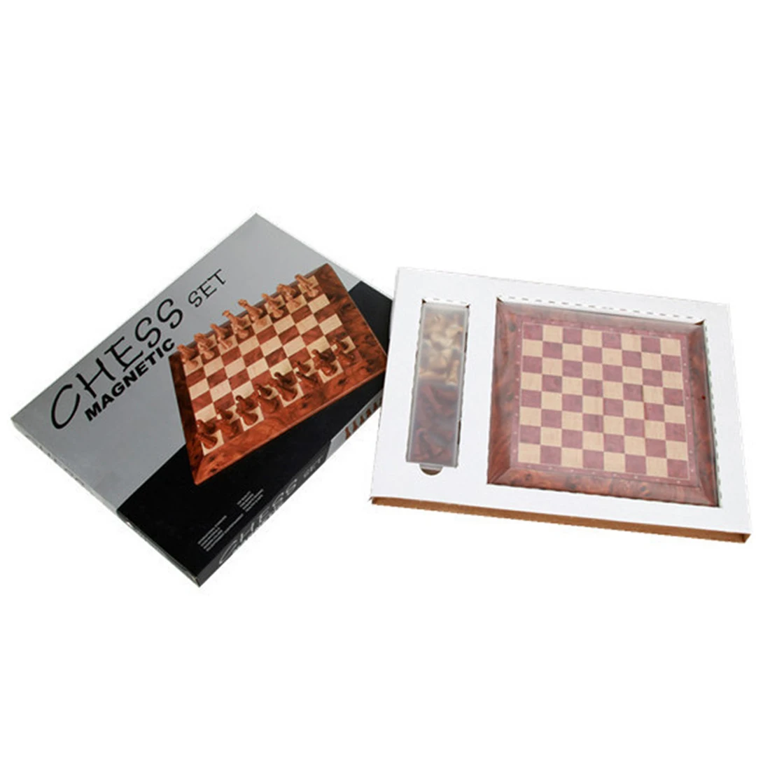 High-end Magnetic Game Chess Imitation Wood Grain International | Спорт и развлечения