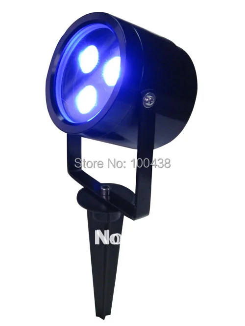 Хорошее качество высокая мощность RGB 9W LED садовый свет с шипами! Спайк