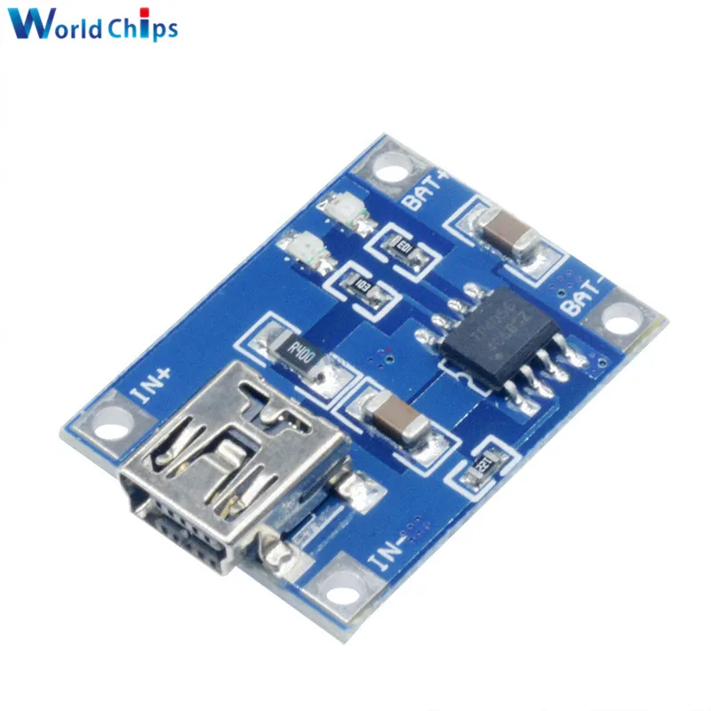 Зарядный Модуль TP4056 10 шт. Mini / Micro USB 5 В 1A 18650 литиевая батарея зарядная плата с