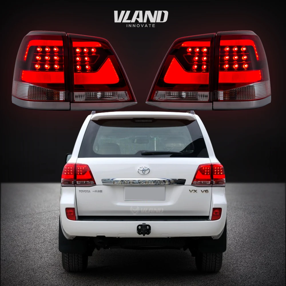 

Vland For Toyota Land Cruiser Tail Light 2008-2015 Led Tail Lamp
