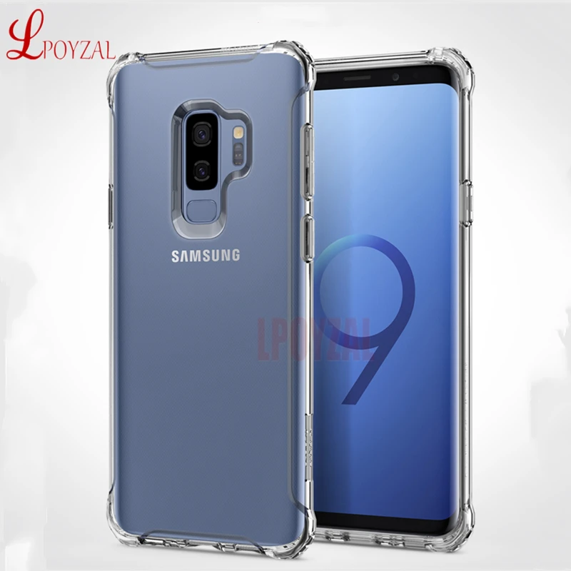 Ударопрочный Мягкий ТПУ чехол для Samsung Galaxy A3 A5 A7 J3 J5 J7 2017 A6 A8 J4 J6 Plus J8 2018 силиконовый