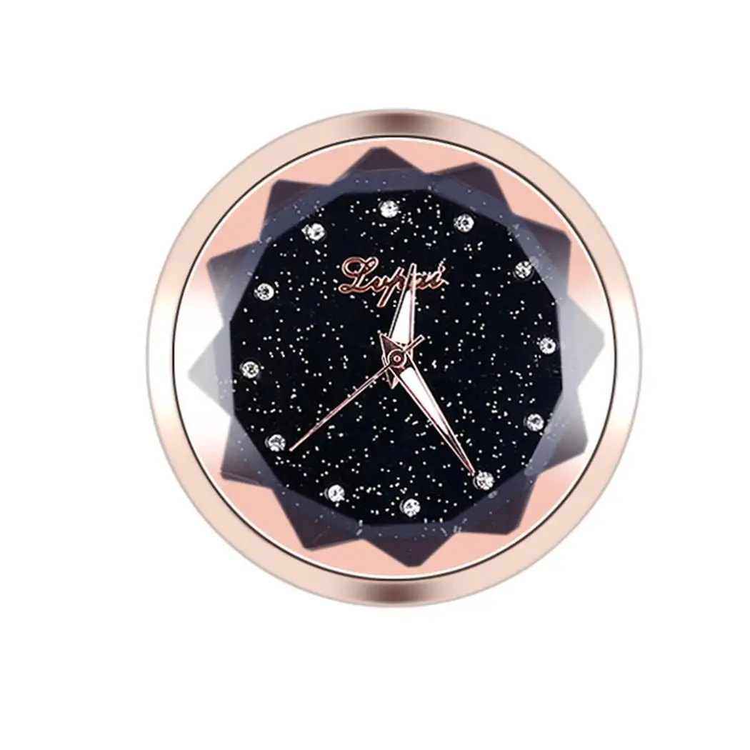 Car Decoration Electronic Meter Clock Timepiece Auto Interior Ornament Automobiles Sticker Watch In Accessories | Автомобили и