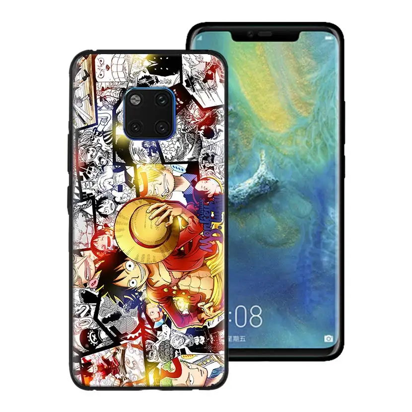 

anime one piece zoro luffy Soft Case for Huawei Mate 20 Pro 10 20 Lite P20 P30 Pro P Smart Plus Y9 2019 Silicone Cover