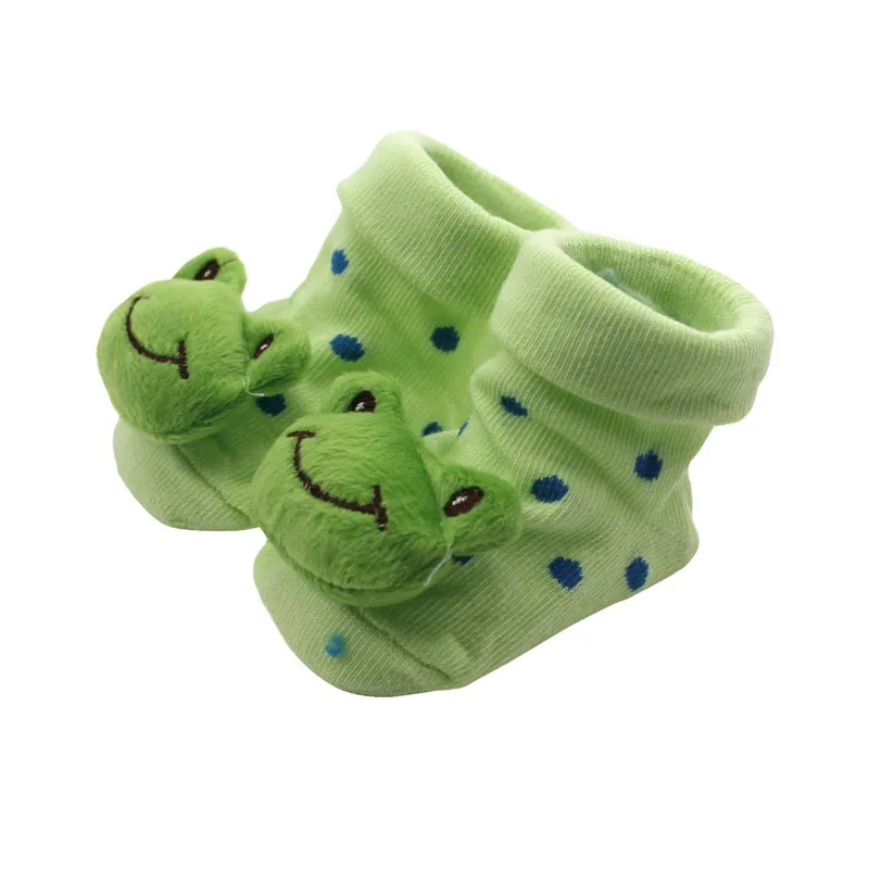 Милая яркая детская хлопковая обувь для новорожденных с животными|sock shoes|toddler sock