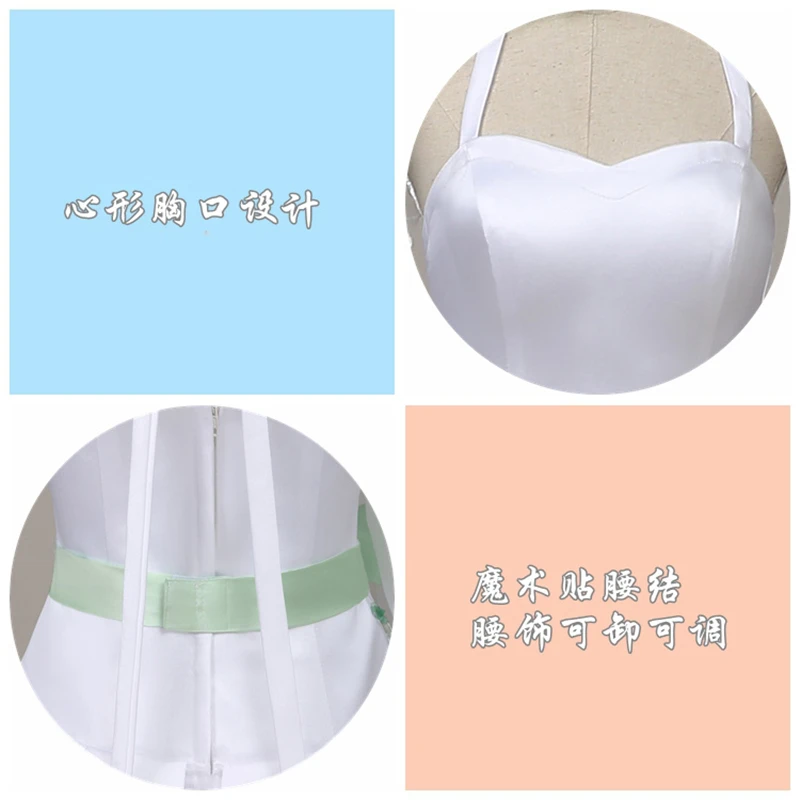 Платье подружки невесты Love Live Minami Kotori, нарядный костюм, милое платье для девочек и женщин, форменные костюмы, белое платье