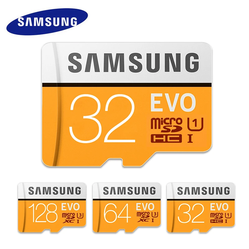 SAMSUNG Memory Card Micro SD EVO PLUS 256GB 128GB 64GB 32GB SDHC SDXC Grade Class10 C10 UHS-1 TF Cards Trans Flash 4K microsd | Компьютеры
