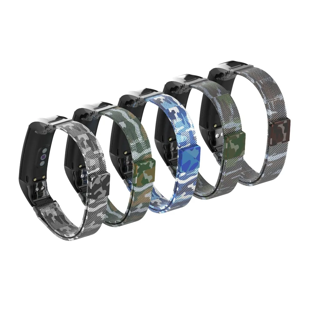 Обновленный Миланский металлический ремешок для huawei honor Band 4, магнитный браслет из нержавеющей стали для honor band 4, аксессуары
