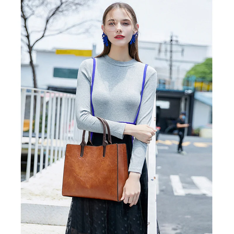 Женская Повседневная сумка из искусственной кожи LBY2019 | Багаж и сумки