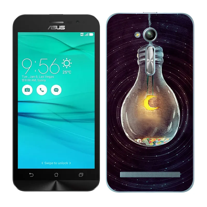 Для Asus Zenfone Go ZB500KL ZB500KG Мягкий Чехол Силиконовый 5 0&quot | Мобильные телефоны и