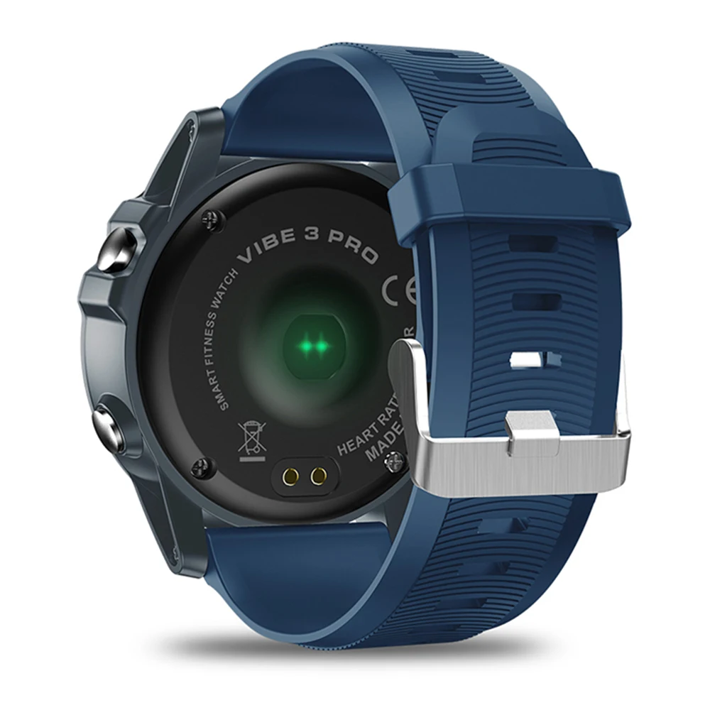 Zeblaze Vibe 3 Pro Смарт Bluetooth часы IP67 сообщения звонки напоминание монитор сердечного ритма во время сна шагомер для Android и IOS