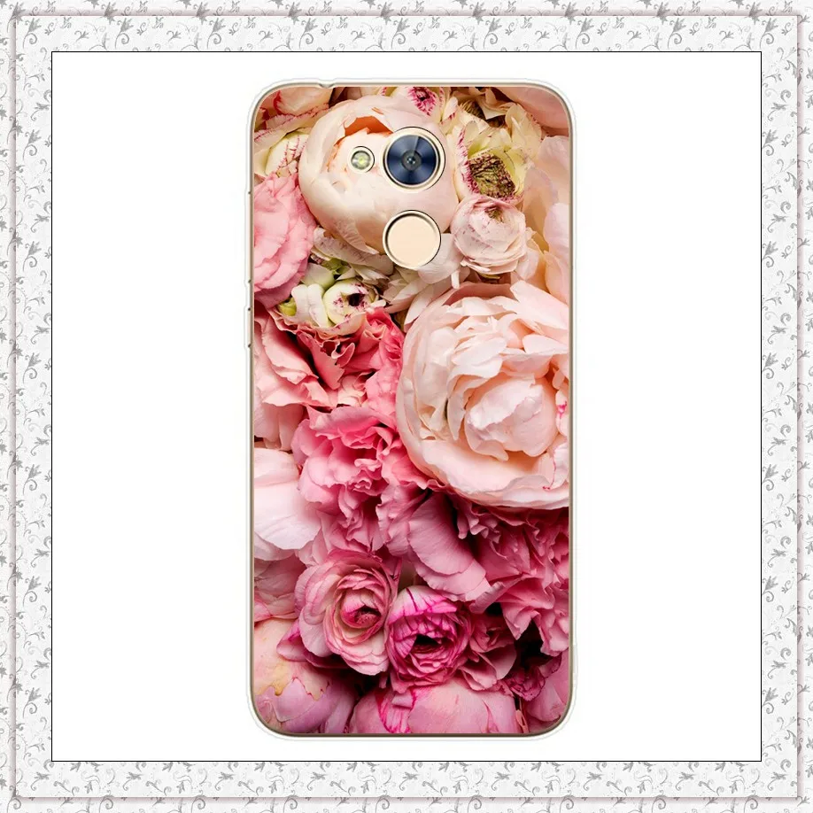 pink rose Чехол для huawei Honor 6A, силиконовый чехол, мягкий чехол для huawei Honor 6A 6 A, чехол, силиконовый чехол для Honor 6 A, чехол для Honor 6A - Цвет: pink rose