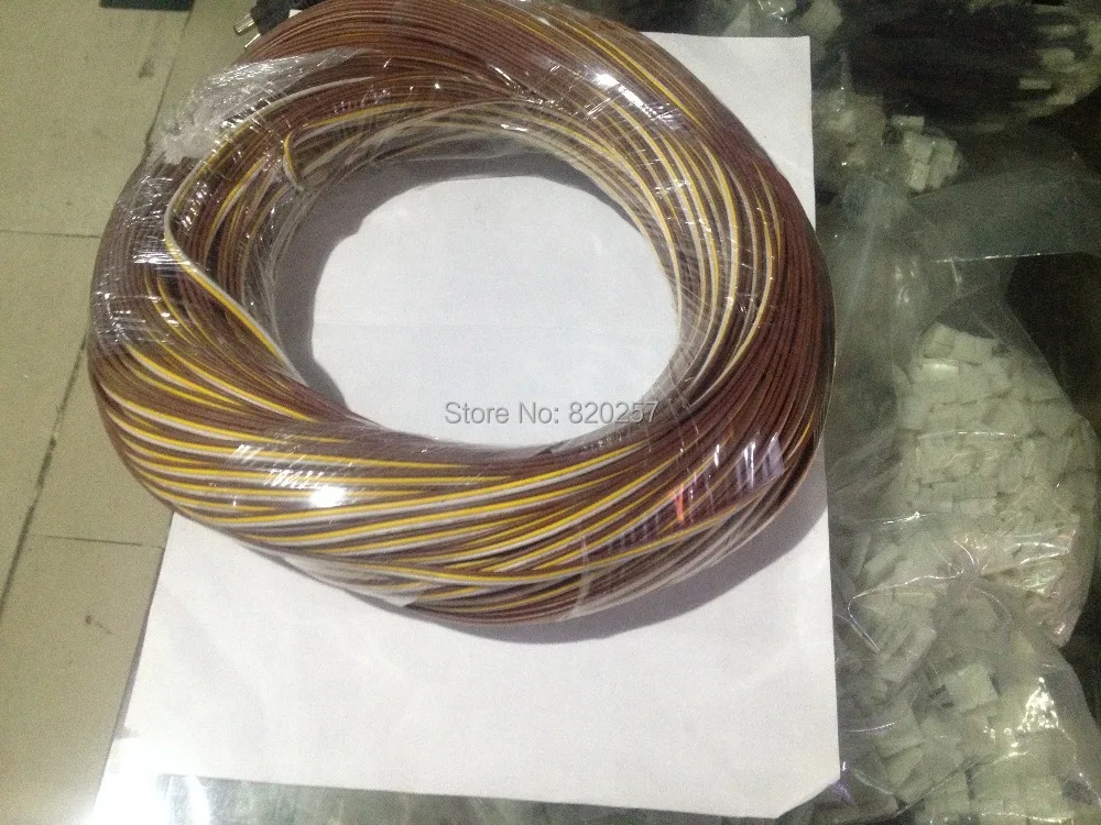 10-метровый 3-проводной 22AWG 3-контактный Удлинительный кабель Шнур для CCT