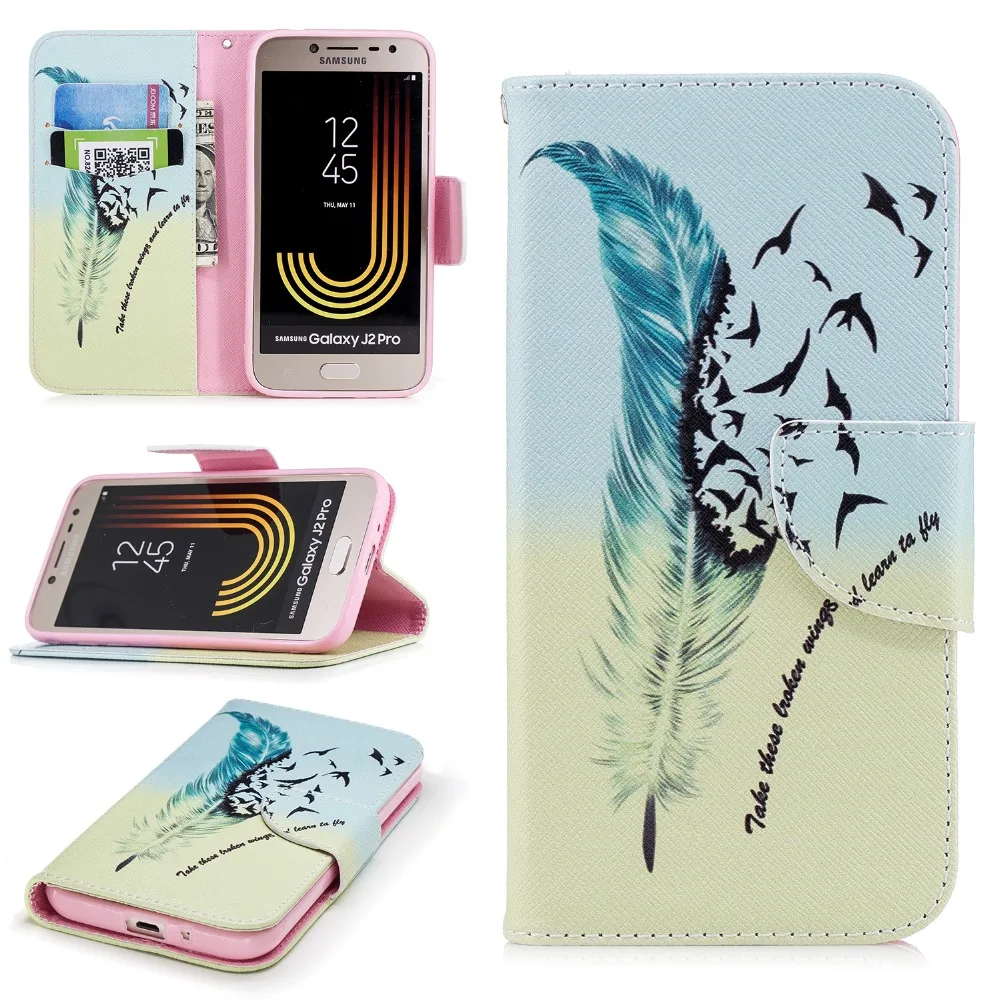 Милый чехол с медведем и бабочкой для Samsung Galaxy J2 Pro 2018 S9 Plus J4 J6 A6 A7 A750 Etui Hoesjes|Бамперы|