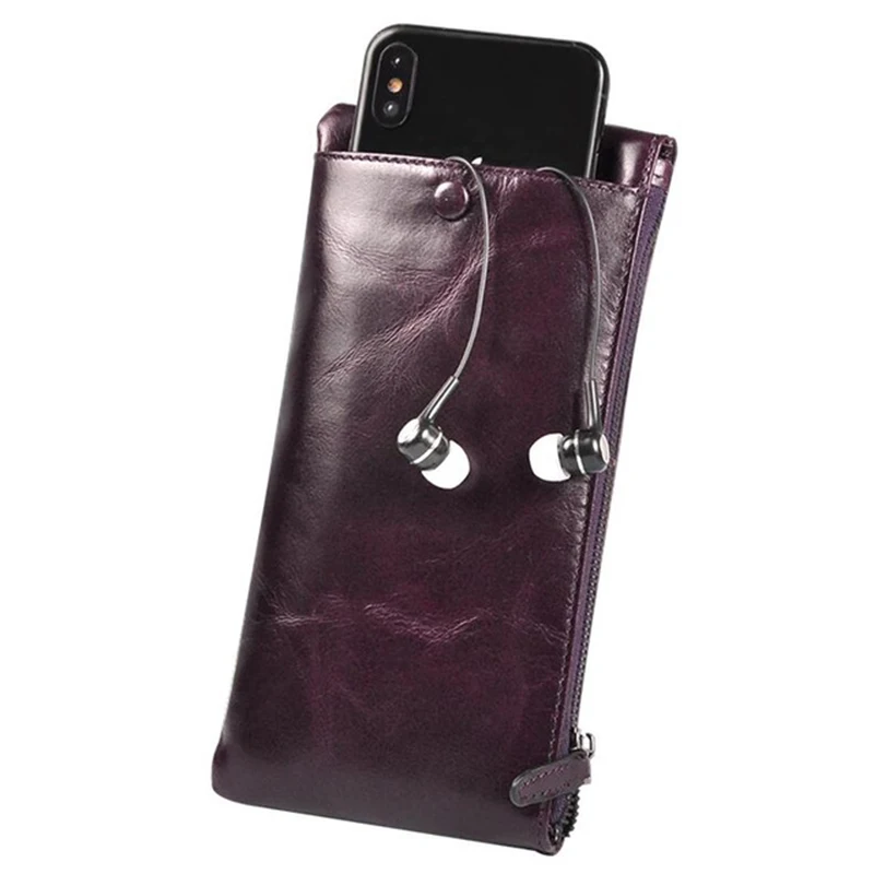 Универсальные кошельки Carteira кошелек из натуральной кожи сумка для iphone 7 Plus 5 SE 6 6S
