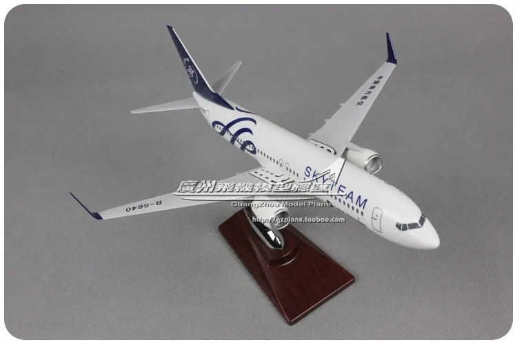 32 см Смола Китай Южная Авиакомпания Самолет Модель B737 800 авиационные модели Boeing 737
