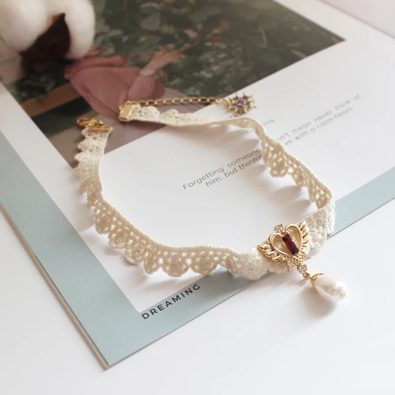 Женское Ожерелье с крыльями ангела модное ожерелье жемчугом в стиле Харадзюку 2019