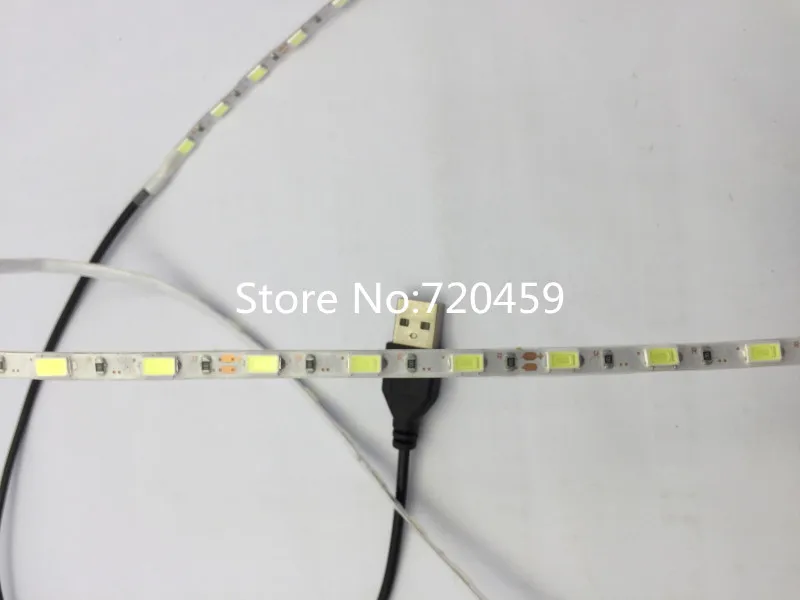 Водонепроницаемая светодиодная лента 5730 5 В USB 60 светодисветодиодный Дов мм |