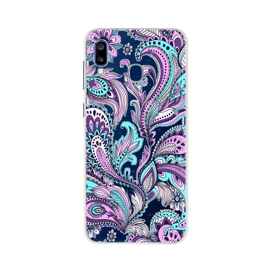 Красный Чехол для samsung Galaxy A20 чехол A205 A205F силиконовая Мягкая задняя крышка из ТПУ для samsung a20 a20e A 20 E чехол A202 A202F Funda - Цвет: Красный
