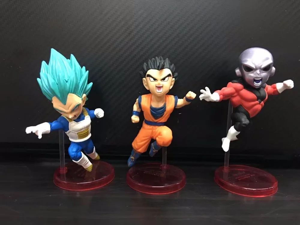 Dragon Ball Super vol.7 Trunks vegetto Zamasu Saiyan Rose Goku Black Grand Priest Jiren Kale Frieza PVC Фигурки игрушки|Игровые