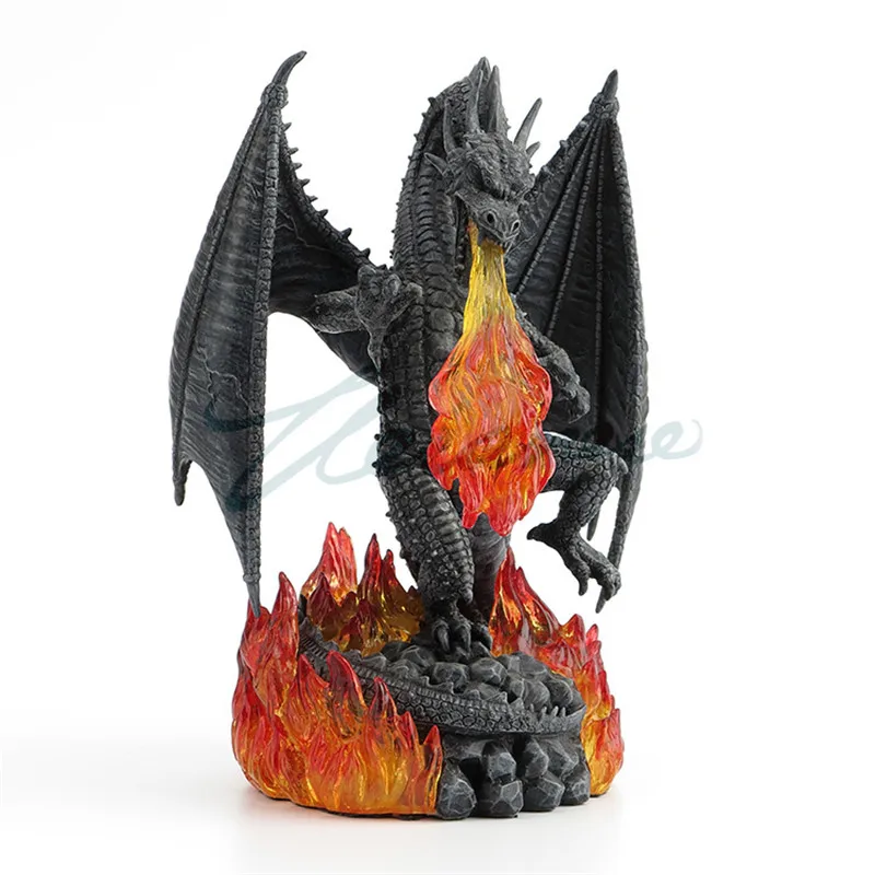 

Charizard Art Sculpture Simulation Animals Dragon Statue Resin Art&Craft Decorations Shop Opening Housewarming Gifts R1848